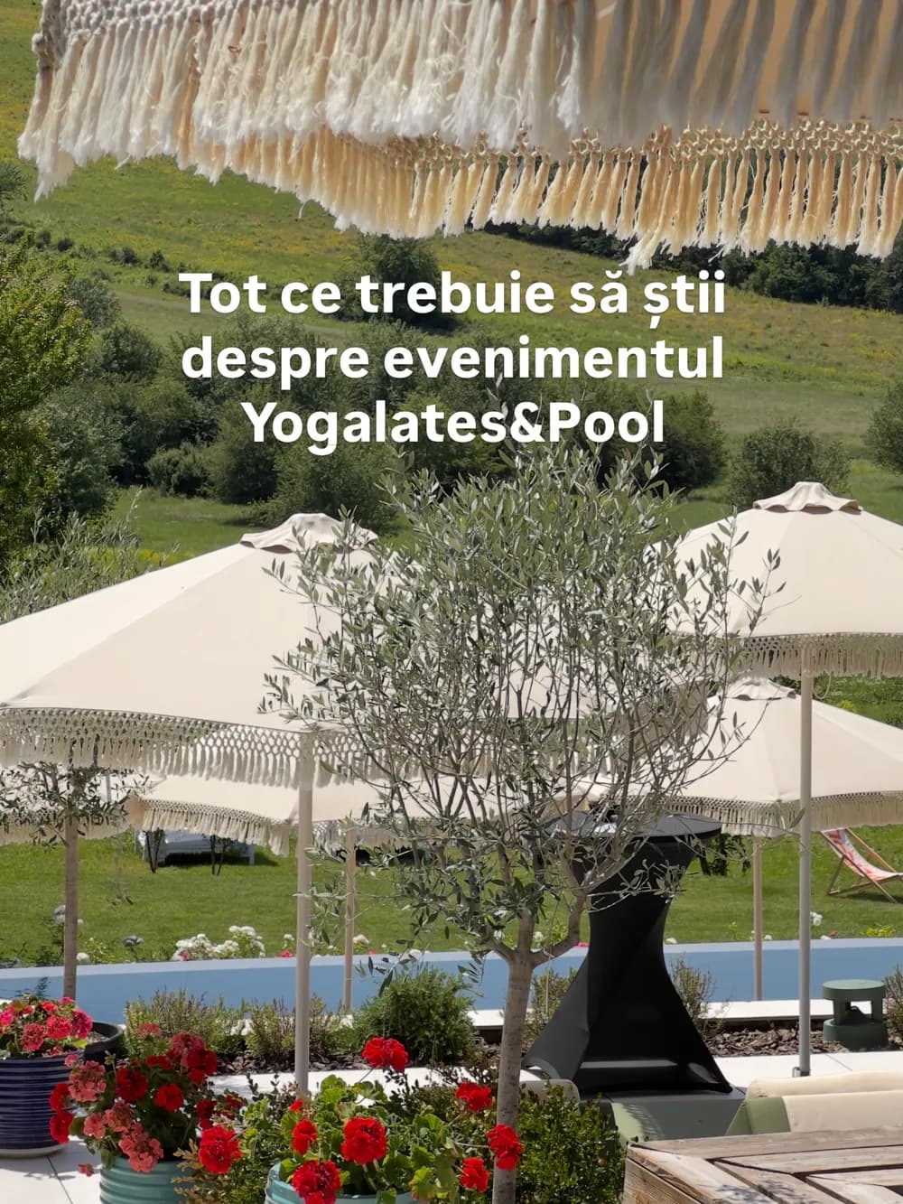 Tot ce trebuie să știi despre evenimentul Yogalates & Pool